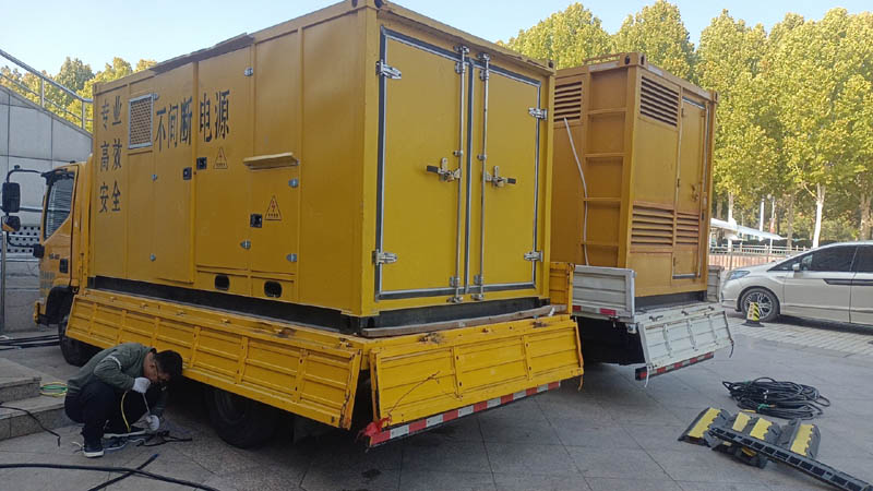 定西柴油发电机组和UPS电源配合使用时的注意事项